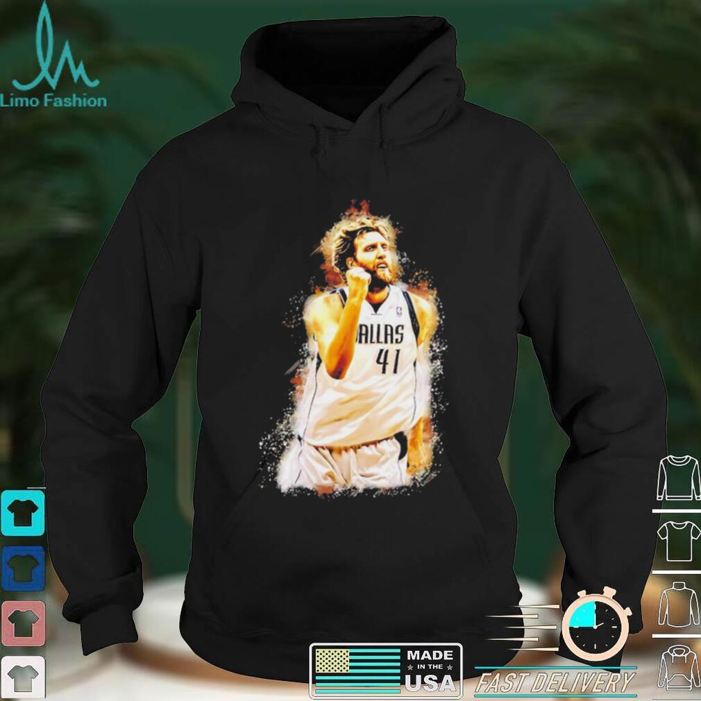Dirk Nowitzki Dallas Mavericks Basketball Shirt