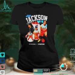 Dreamathon Overtime Jah Wearing Jah Jackson shirt