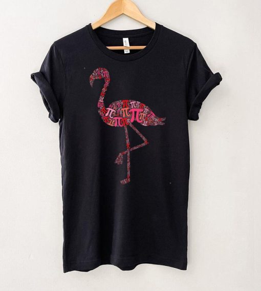 Flamingo Mathematics Math Teacher Pi Day T Shirt