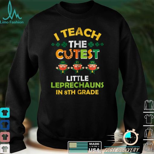 Funny I teach Leprechauns St Patricks Day Teachers Outfit Zip Hoodie