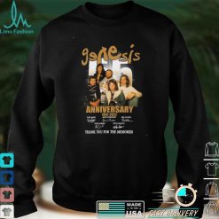 Genesis band member 55th anniversary 1967 2022 Signed Thank You MemoriesT Shirt