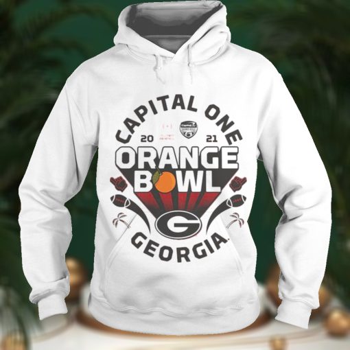 Georgia Bulldogs College Football Playoff 2021 Orange Bowl Bound Whistle T Shirt
