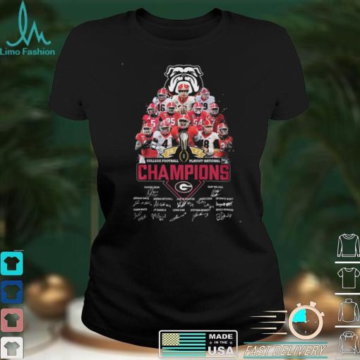 Georgia Bulldogs College Football Playoffs National Champions 2021 T shirt
