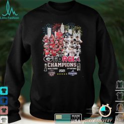 Georgia Bulldogs National Atlanta Braves World Series 2021 Champions Shirt