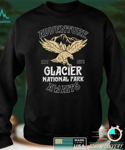 Glacier National Park Shirt Eagle Montana Adventure Awaits T Shirt