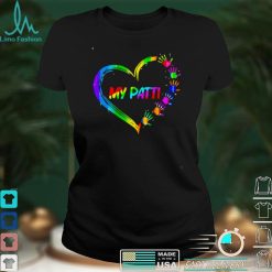 Gradient Heart Shape My Patti Shirt