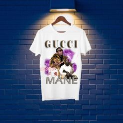 Gucci Mane T-shirt Vintage Retro Casual Unisex Shirts