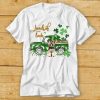 St Patricks Day Irish Lucky Harp Grey French Bulldog Shirt