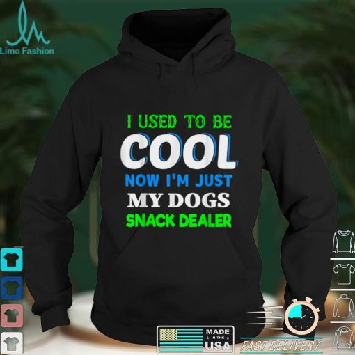 I Used To B.e Cool Now I’m Just My Dogs Snack Dealer T Shirt