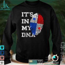 It’s In My DNA Panama Genetic Panamanian Flag Panama Roots T Shirt