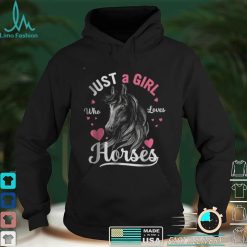 Just a Girl Who Loves Horses Watercolor Horse For Teen Girls T Shirt