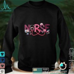 LOVE Stethoscope Nurse Life Valentine Day 2022 Women Gift T Shirt