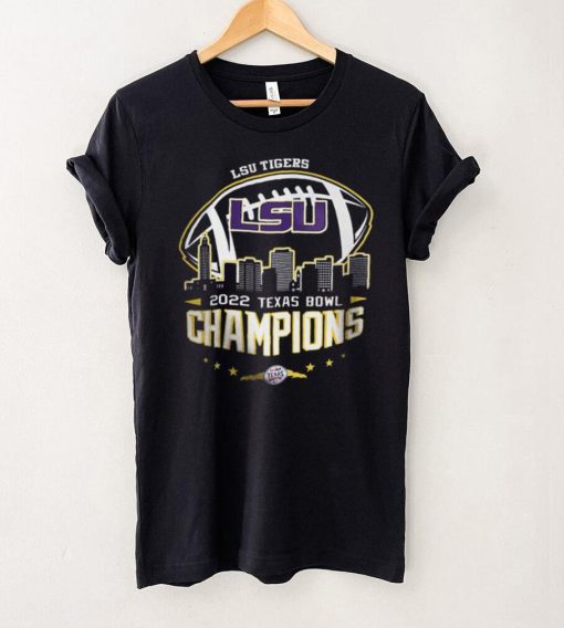 LSU Tigers 2022 Texas Bowl Champions NCAA Graphic Unisex T Shirt