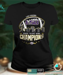 LSU Tigers 2022 Texas Bowl Champions NCAA Graphic Unisex T Shirt