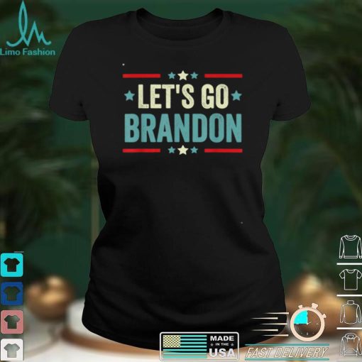 Lets Go Brandon Conservateur Anti Libéral US Drapeau T shirt essentiel