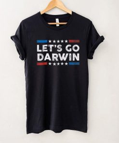 Lets Go Darwin US Flag Vintage T Shirt