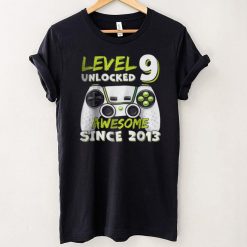 Level 9 Unlocked Awesome Since 2013 T Shirt