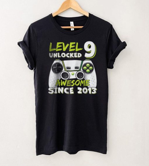 Level 9 Unlocked Awesome Since 2013 T Shirt