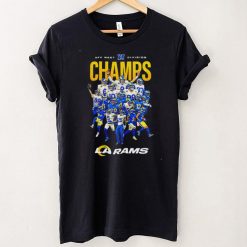 Los Angeles Rams 2021 NFC West Division Champi0ns Blocked Favorite T Shirt