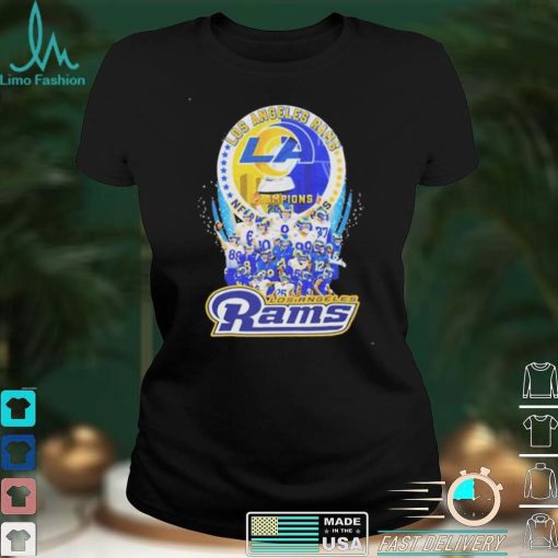 Los Angeles Rams Champions 2022 NFC West Divisional Round Winner T Shirt