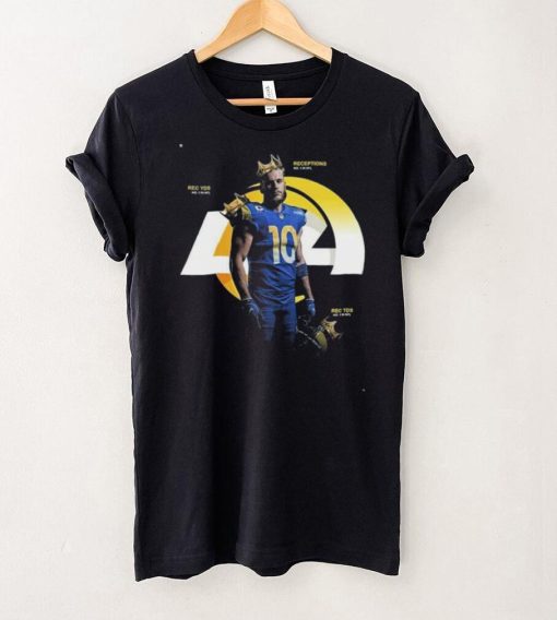 Los Angeles Rams T Shirt Cooper Kupp Triple Crown 2022 Rams NFL Fans Shirt
