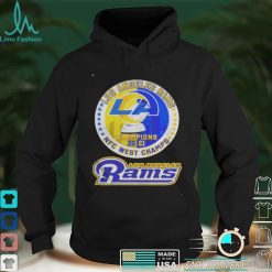 Los Angeles Rams champions 2021 NFC west champs shirt