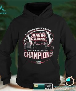 Louisiana Ragin' Cajuns 2021 New Orleans Bowl Champions Ncaa Graphic Unisex T Shirts