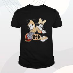 MICKEY MOUSE AND MINNIE WEAR GUCCI SHIRT (2)