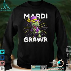 Mardi Gras Funny T Rex Mardi Grawr Costume Kids T Shirt