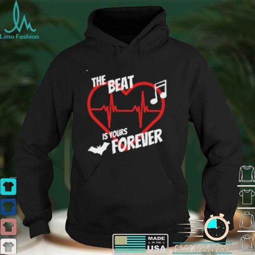Meat Loaf the beat is yours forever shirt