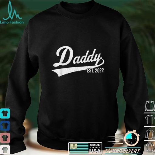 Mens 1st Time Dad EST 2022 New First Fathers Hood Day Daddy 2022 T Shirt