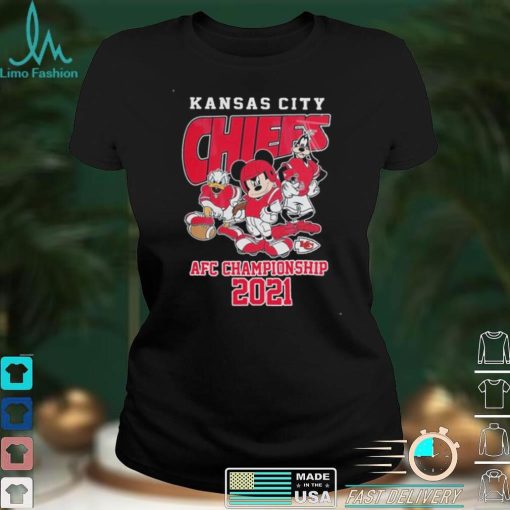 Mickey Kansas City Chiefs Beat Bills 2021 2022 AFC Championship T Shirt