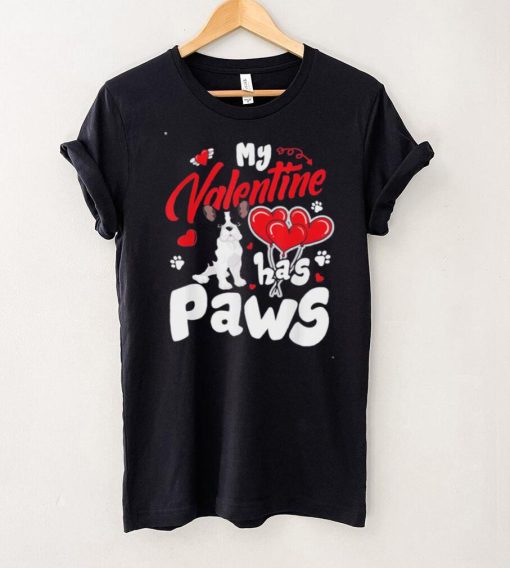 My Valentine Has Paws Animal Lovers Unisex Sweatshirt