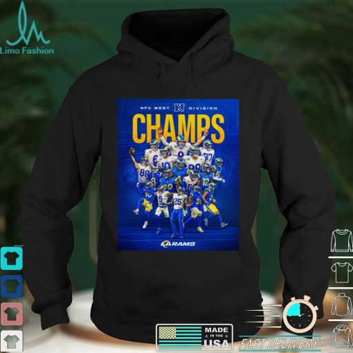 NFC West Champions Los Angeles Rams Shirt