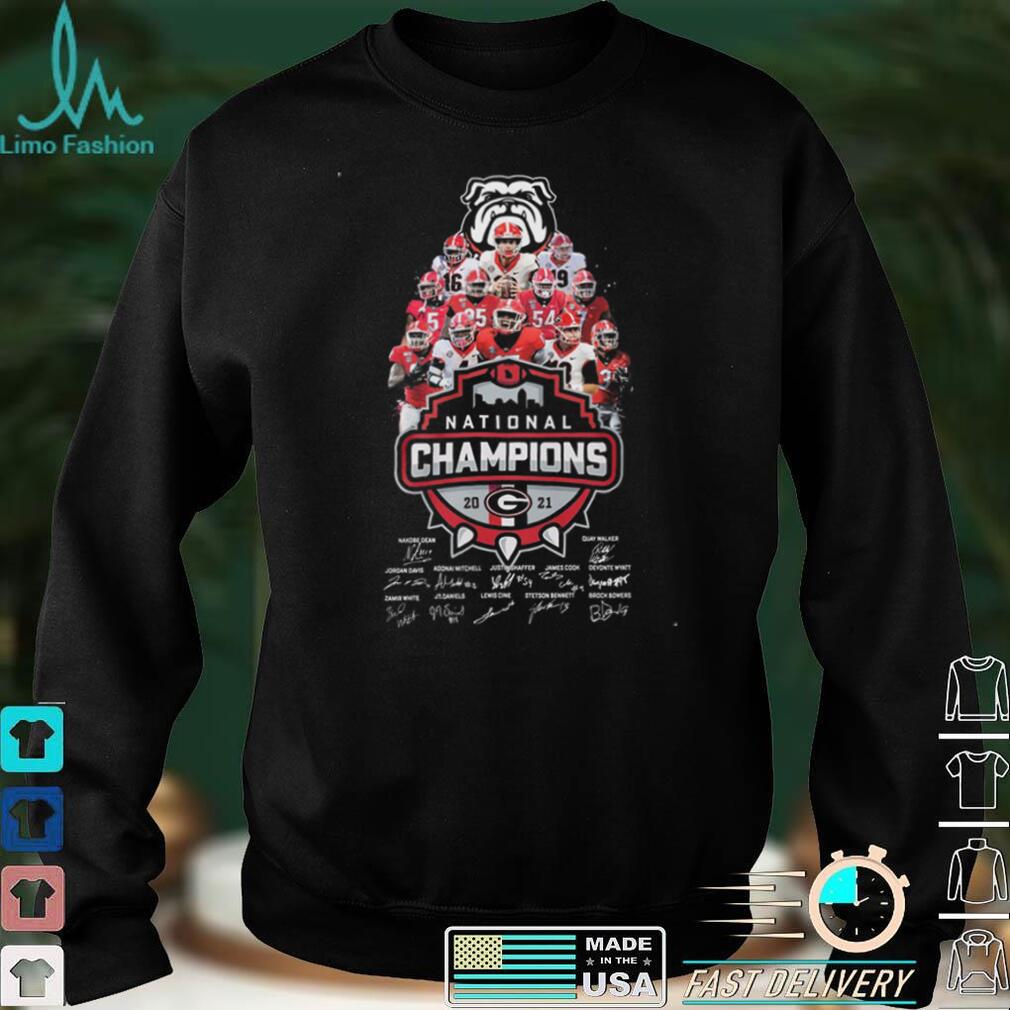 National Champions 2021 Georgia Bulldogs Shirt