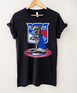 New York Rangers Pitbull nhl tattoo T Shirt
