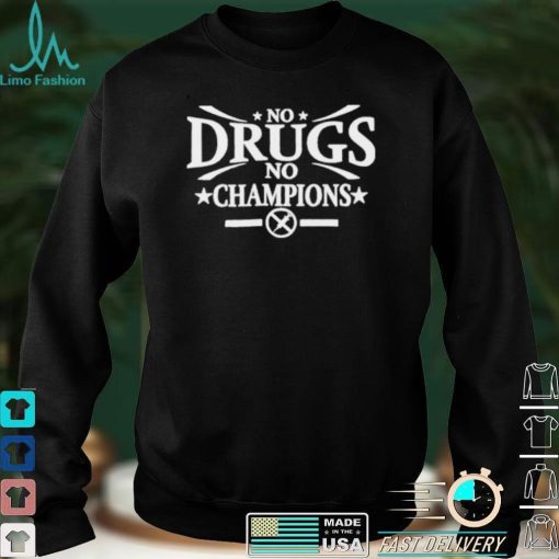 No drugs no champions sunny edwards no drugs no champions shirt