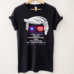Patriotic President Election Joke Biden Supporter Are Stupid shirt