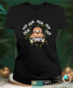 Pew Gamer Sloth Lovers Gift T Shirt