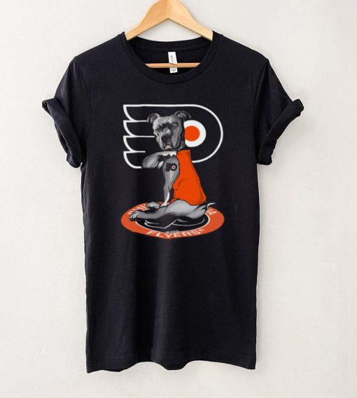 Philadelphia Flyers Pitbull nhl tattoo T Shirt