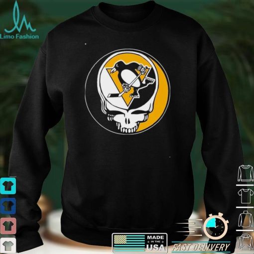 Pittsburgh Penguins Grateful Dead Skull Shirt