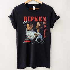 Rare Vintage Cal Ripken Jr. caricature 90's t shirt baseball MLB Baltimore Orioles