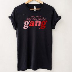 Retro 2022 Valentine's Day Galentines Gang Funny T Shirt