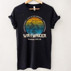 Retro Waymaker Promise Keeper Miracle Worker Christian T Shirt
