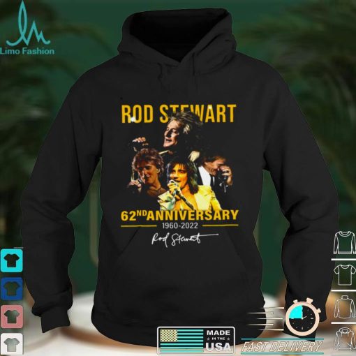 Rod Stewart 62nd Anniversary 1960 2022 Shirt