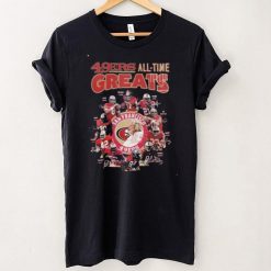 San Francisco 49ers Members All Time Greats Signature Unisex T Shirt