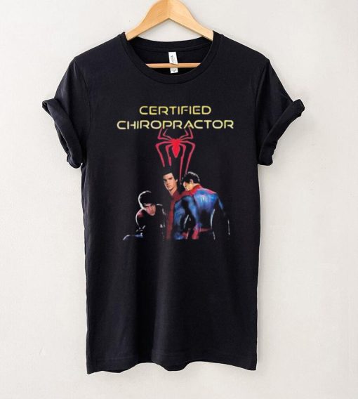 Spider Man Certified Chiropractor shirt