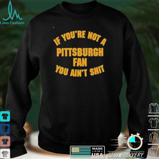 Stillergang If You’re Not A Pittsburgh Fan You Ain’t Shit Shirt Steelers Fan