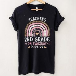 Teaching 2nd Grade On Twosday 2022 Cute 2 22 22 Teacher T Shirt