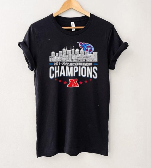 Tennessee Titans AFC South 2021 2022 Champions T Shirt